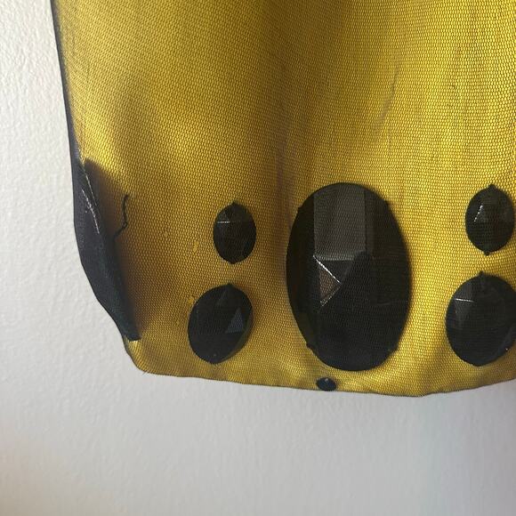 Zac Posen Chartreuse Embellished Pencil Skirt Size 0 - Picture 3 of 14